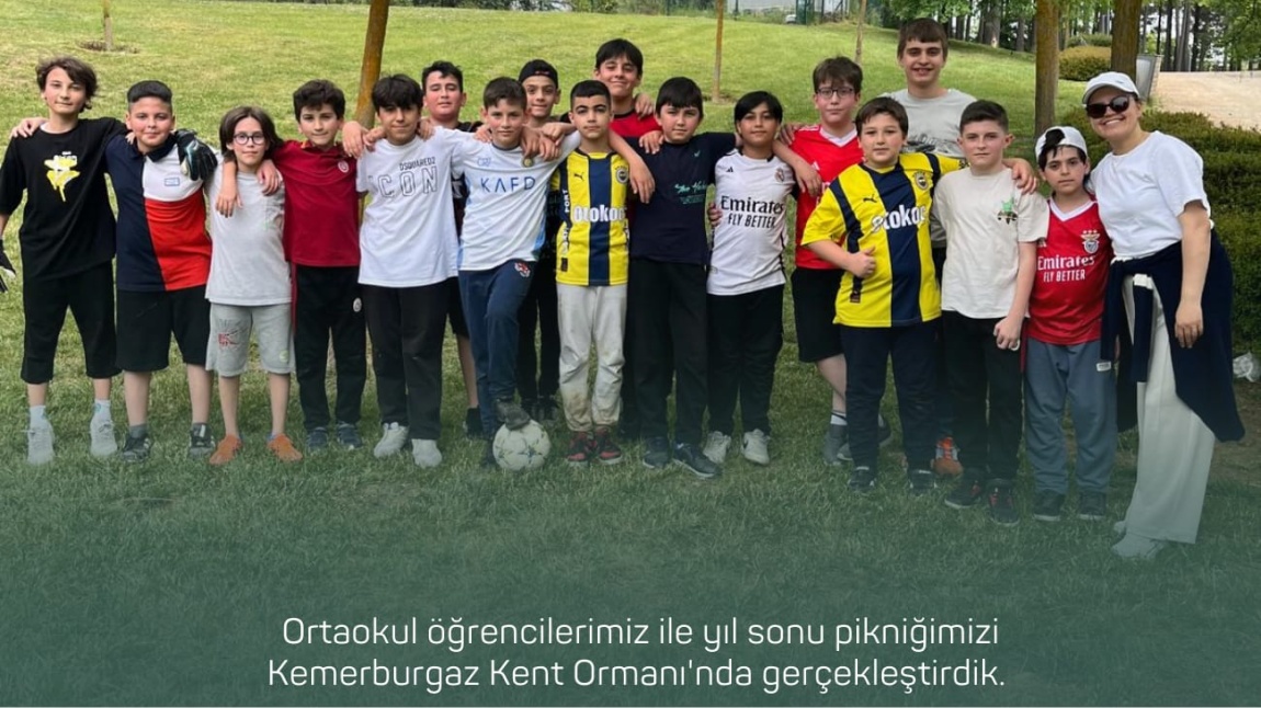 ORTAOKUL YILSONU PİKNİĞİMİZİ GERÇEKLEŞTİRDİK